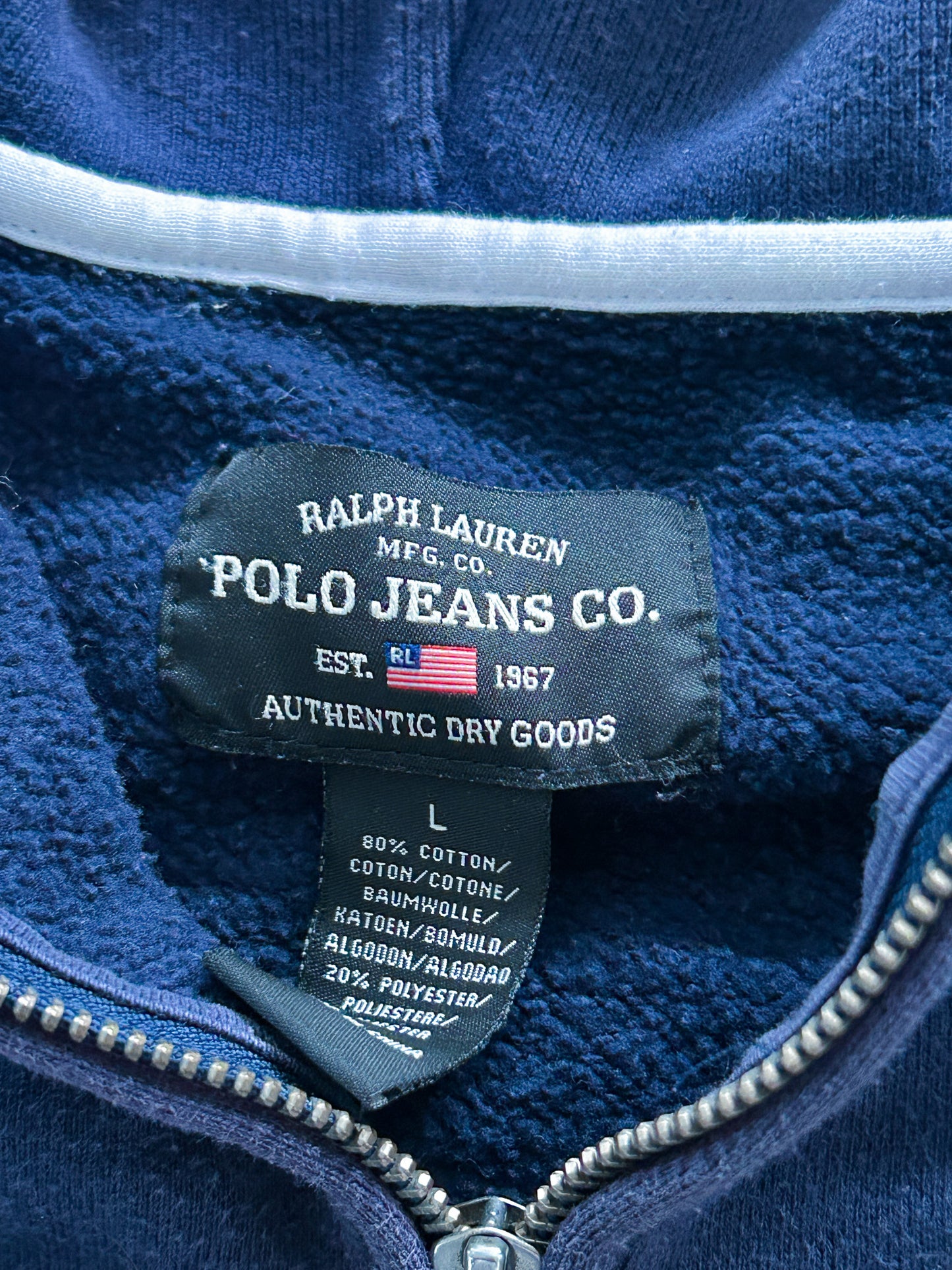 Polo Ralph Lauren Vintage Sweatjacke | L