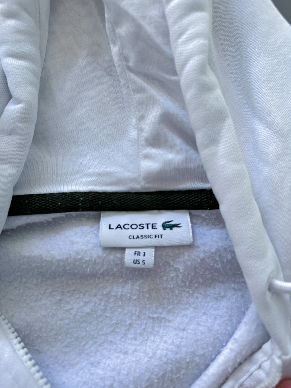 Lacoste Vintage Sweatjacke | S