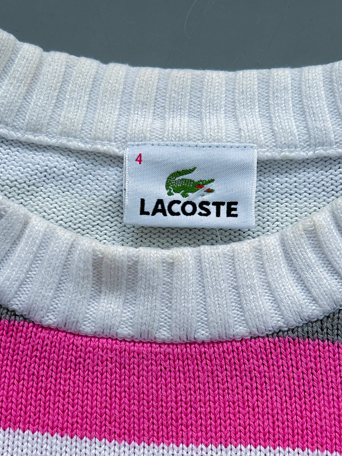 Lacoste Vintage Pullover | M