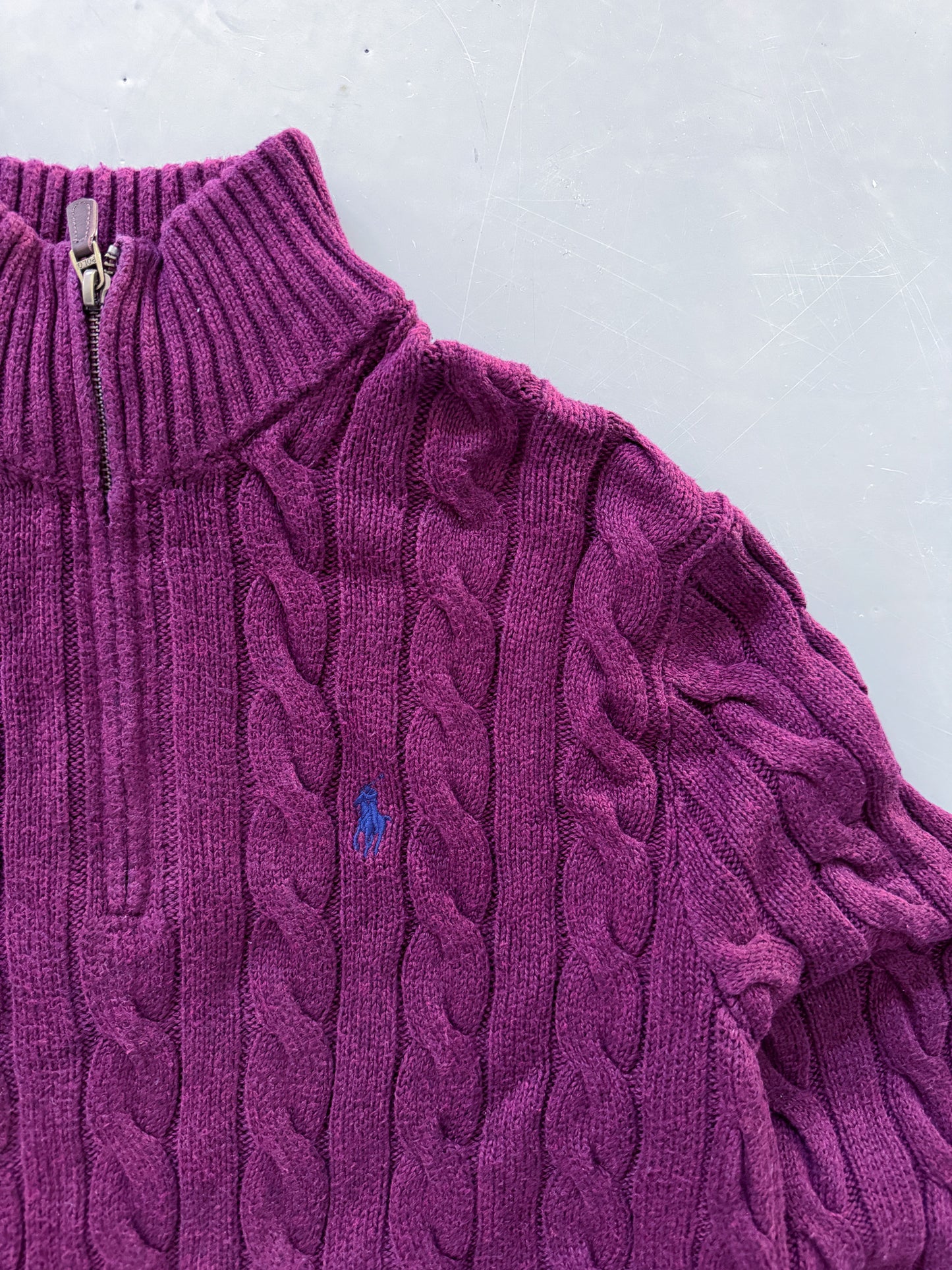 Polo Ralph Lauren Vintage *Cable Knit* Pullover | M