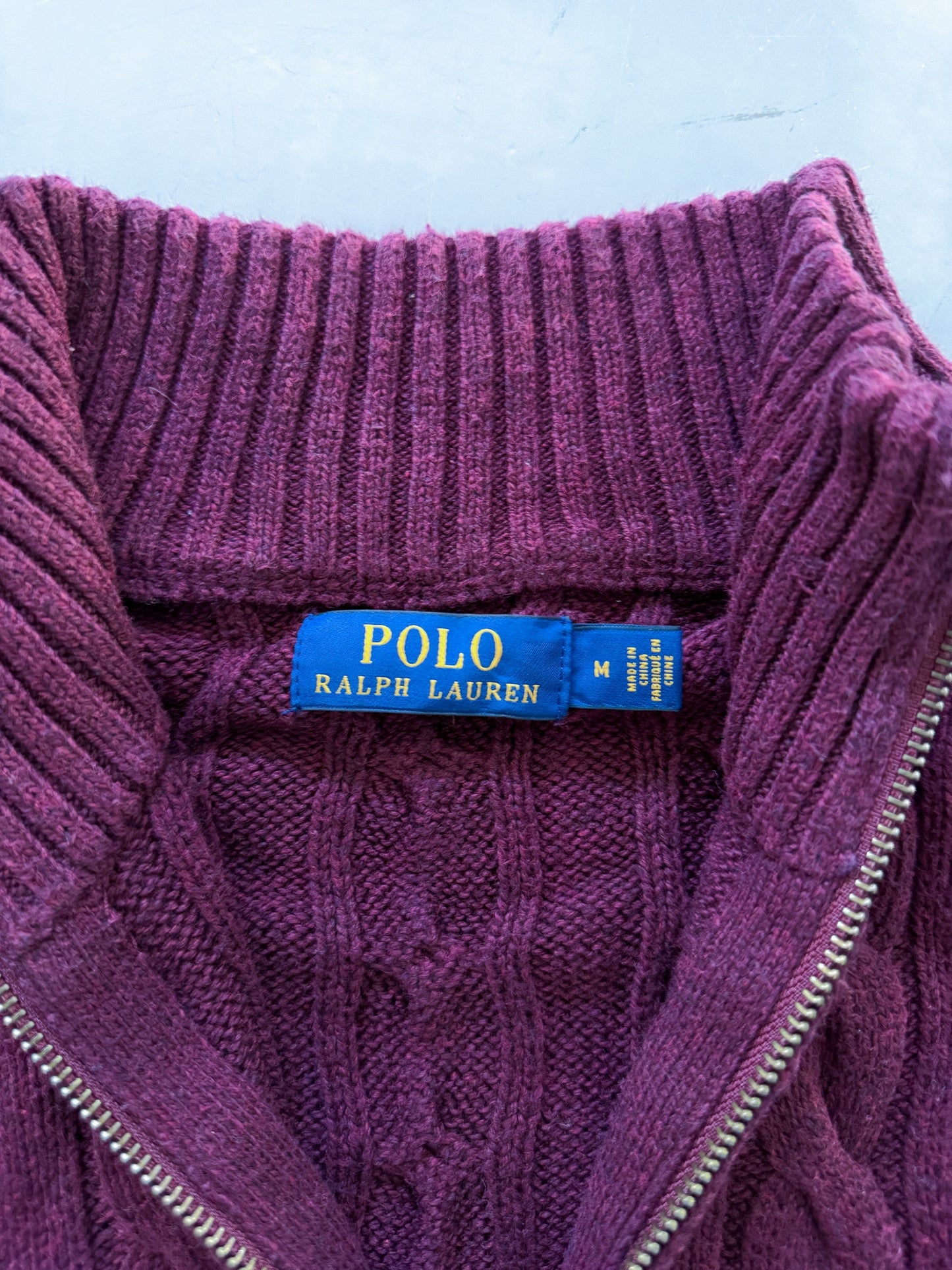 Polo Ralph Lauren Vintage *Cable Knit* Pullover | M