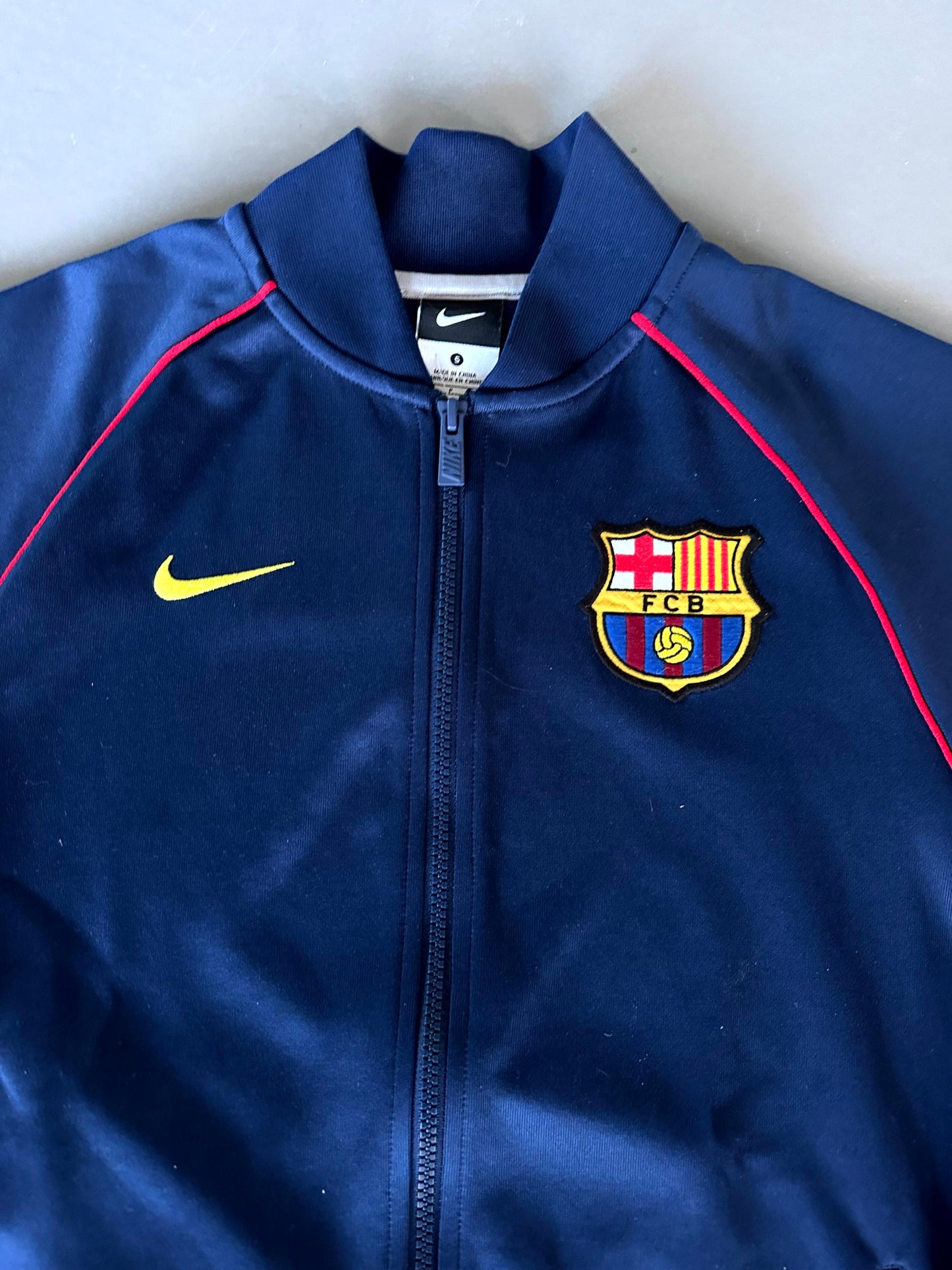 Nike x Barcelona Vintage Tracksuit S