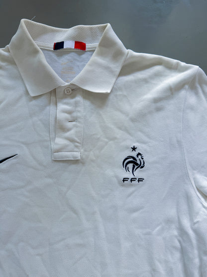 Nike x Frankreich Vintage Polo-Shirt | M