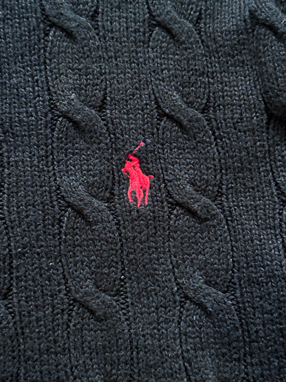 Polo Ralph Lauren Vintage *Cable Knit* Pullover | S
