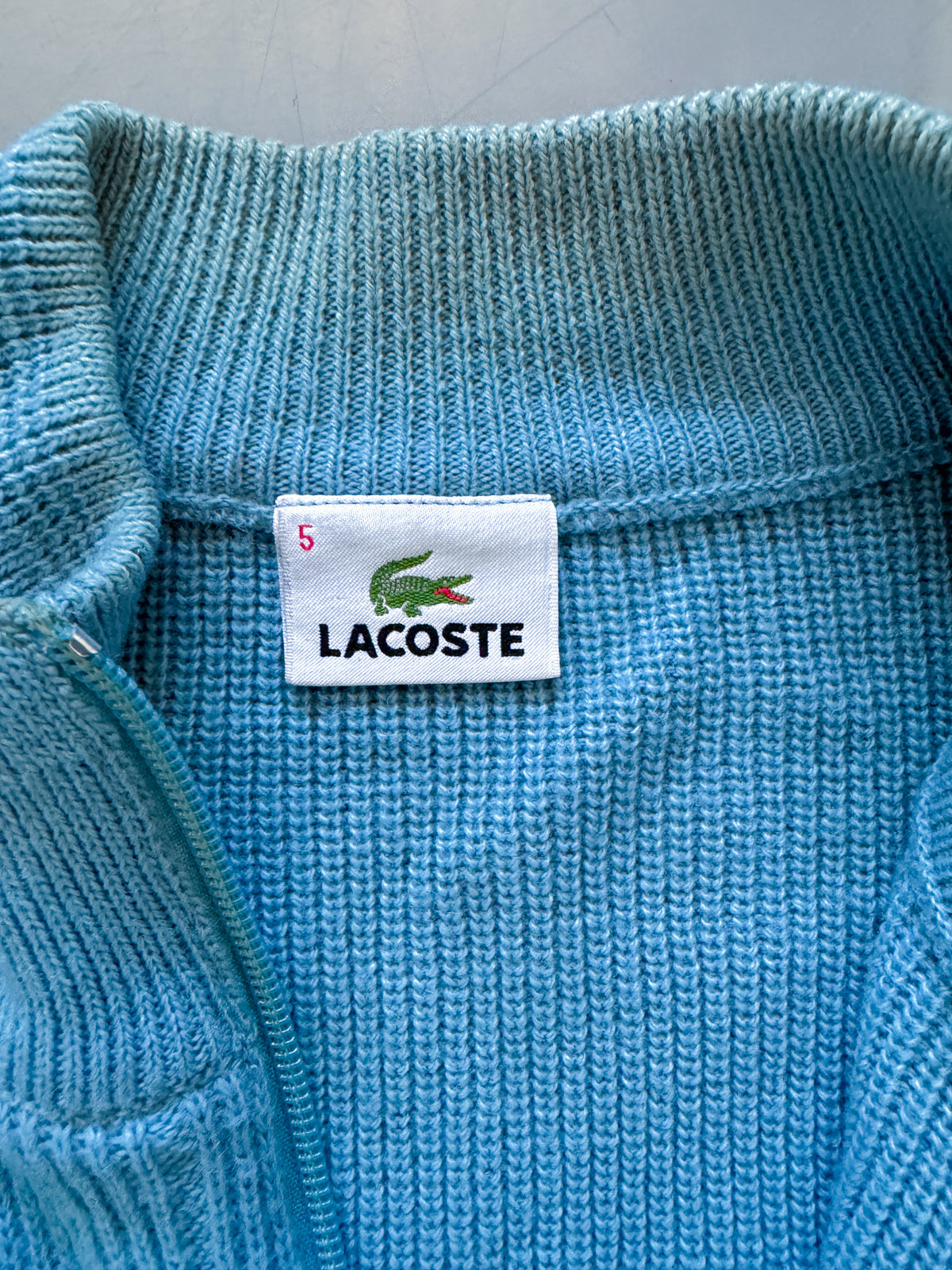 Lacoste Vintage Strickjacke | L