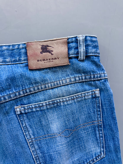 Burberry Vintage Y2K Straight-Fit Jeans | S