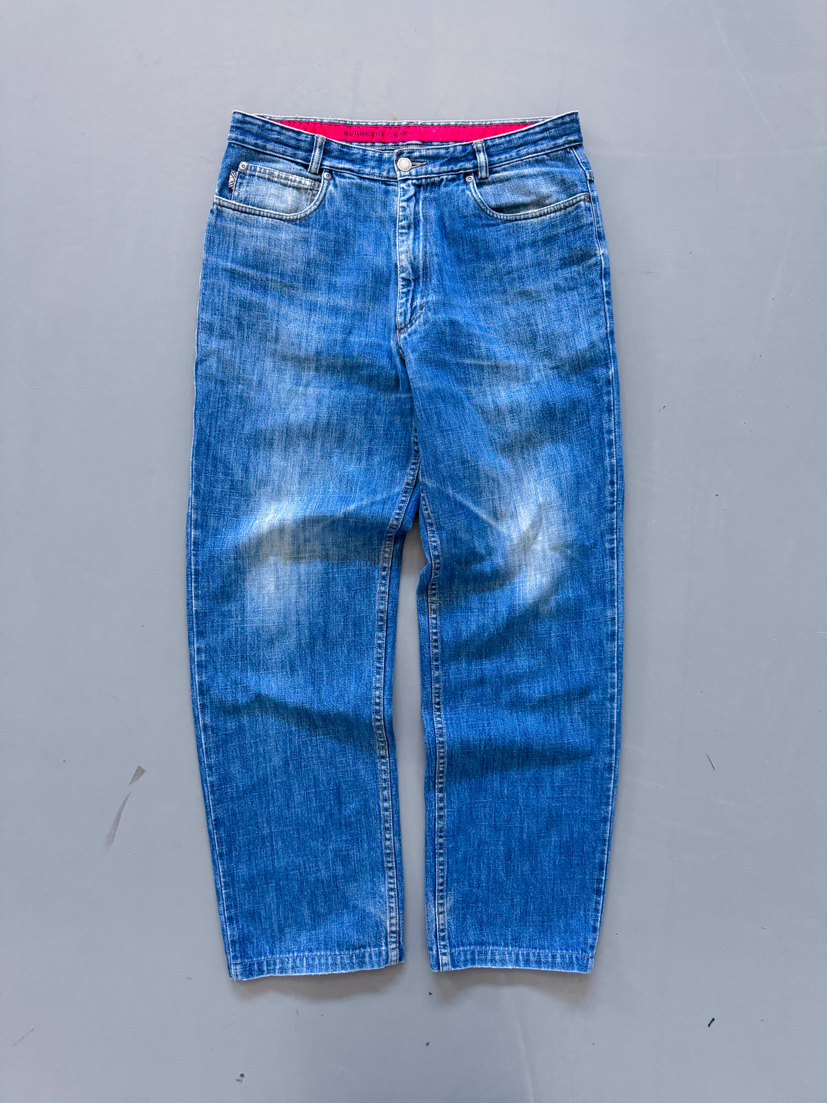 Burberry Vintage Y2K Straight-Fit Jeans | S