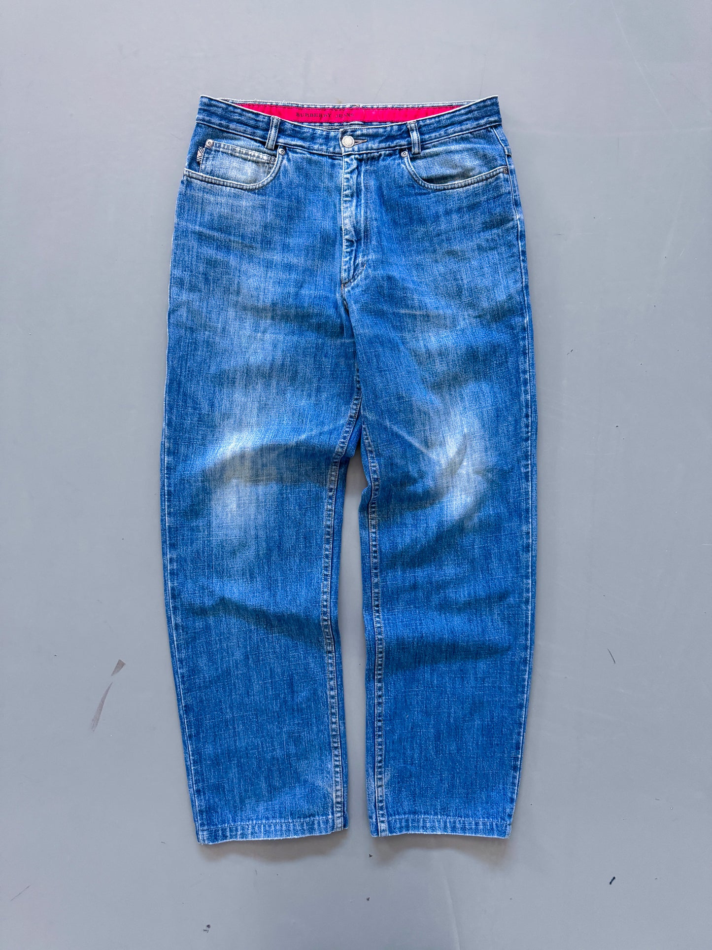 Burberry Vintage Y2K Straight-Fit Jeans | S
