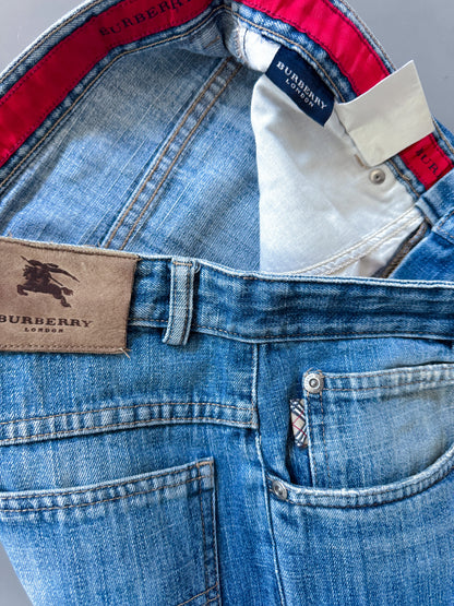 Burberry Vintage Y2K Straight-Fit Jeans | S