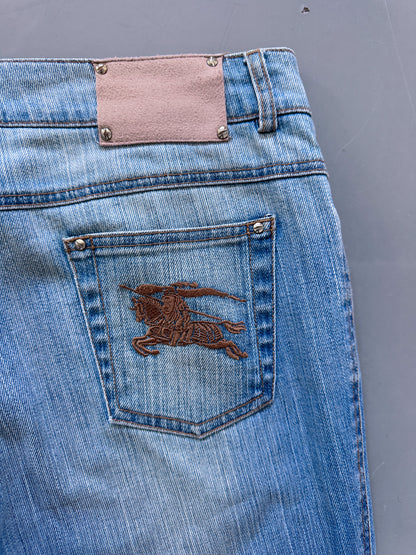 Burberry Y2K Vintage Straight-Fit Jeans | S