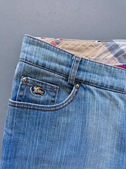 Burberry Y2K Vintage Straight-Fit Jeans | S