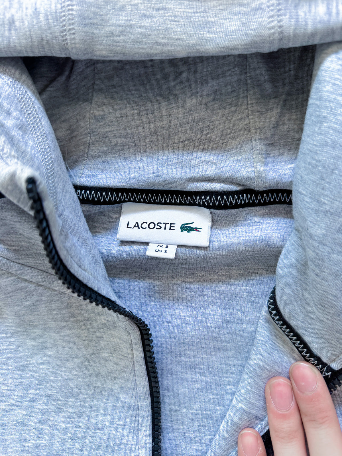 Lacoste Vintage *Tech Fleece* Sweatjacke | M