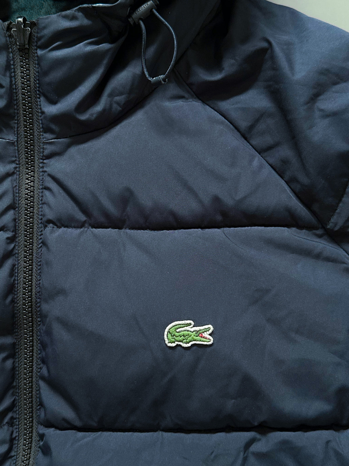 Lacoste x National Geographic *Reversible* Vintage Puffer / Winter Jacket | M