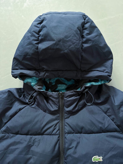 Lacoste x National Geographic *Reversible* Vintage Puffer / Winter Jacket | M