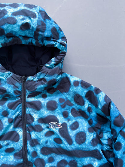 Lacoste x National Geographic *Reversible* Vintage Puffer / Winter Jacket | M