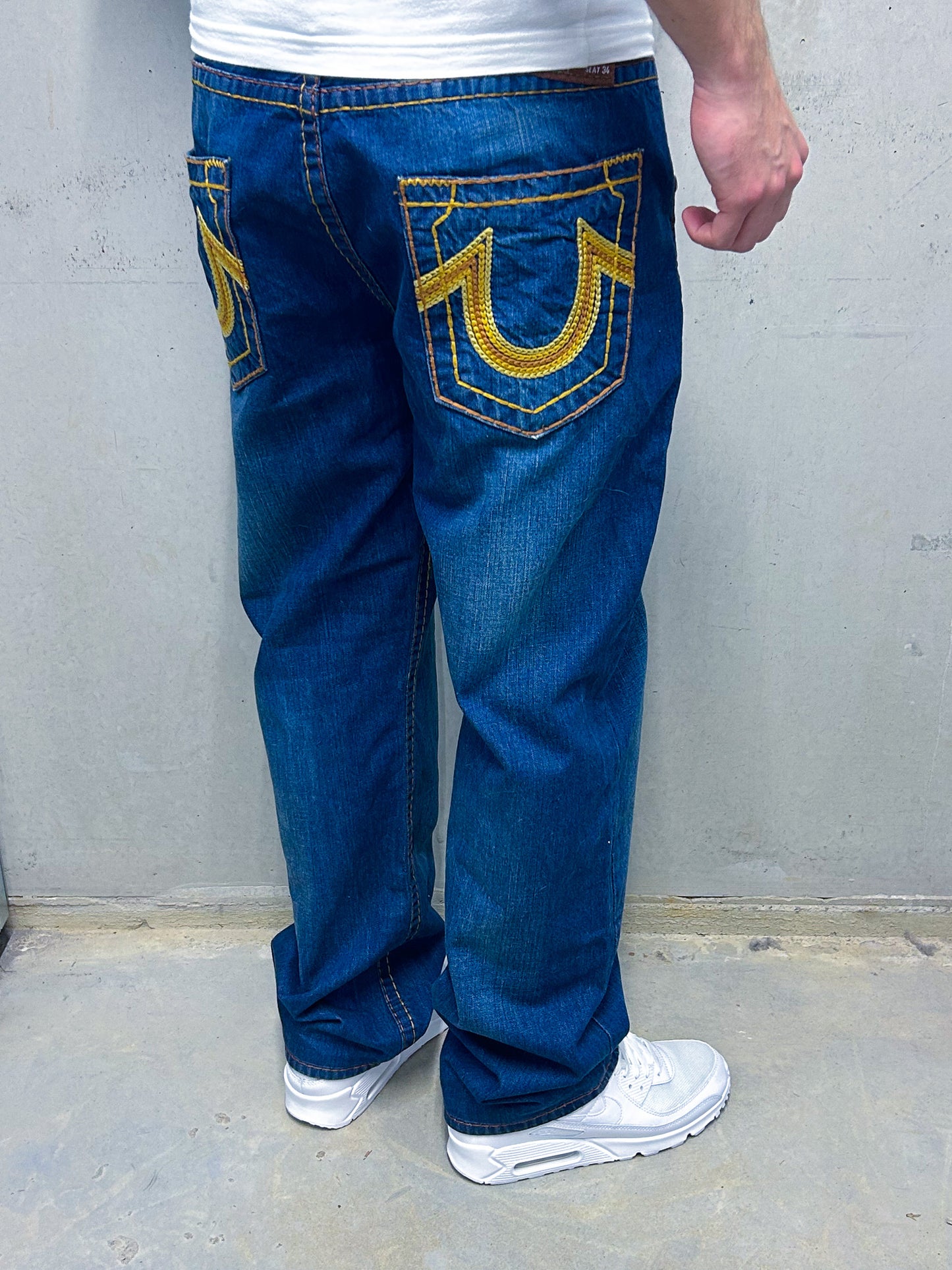 True Religion Vintage Baggy Jeans | Fittet XL