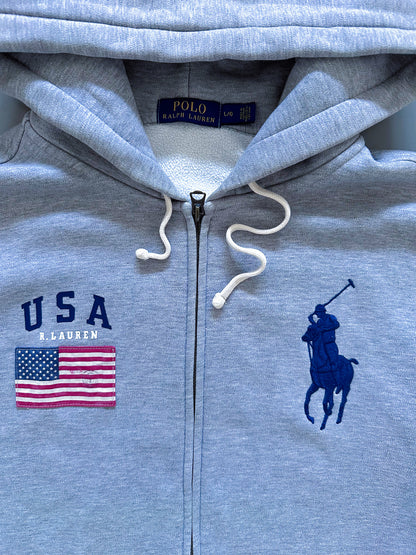 Polo Ralph Lauren x USA Vintage Sweatjacke | L
