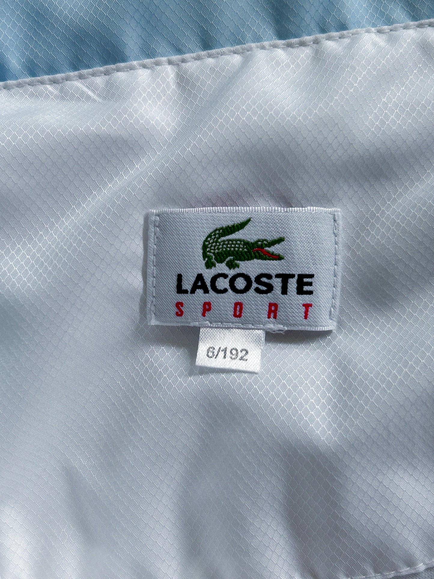 Lacoste Vintage *Babyblue* Trackjacket | L