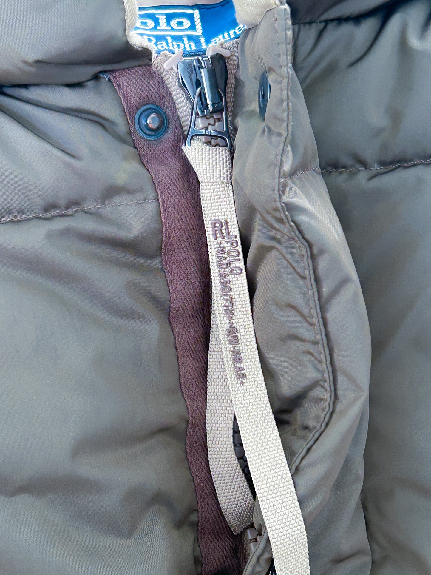 Polo Ralph Lauren Vintage Puffer Weste | M