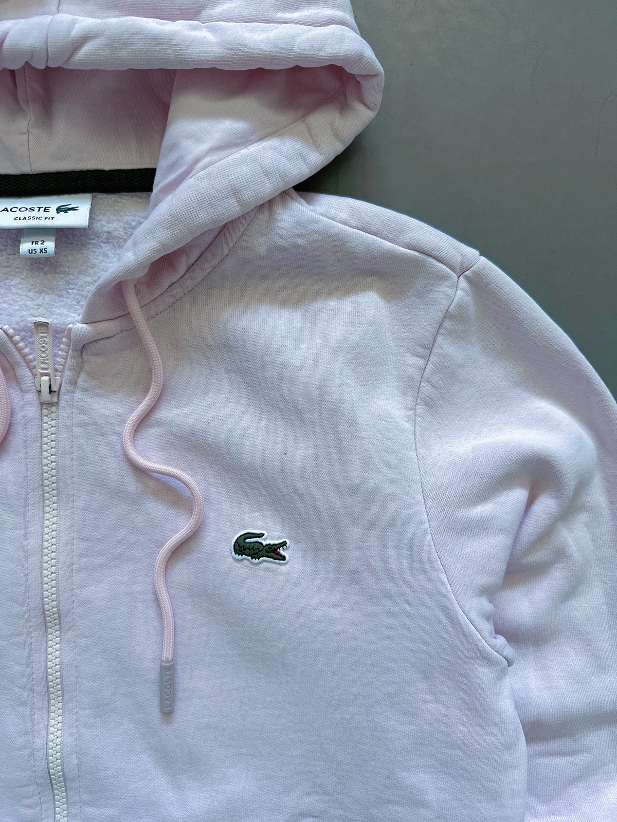 Lacoste Vintage *Pink* Sweatjacke | XS