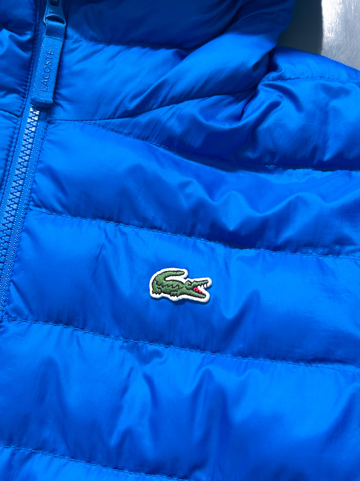 Lacoste Vintage Puffer Jacket | M