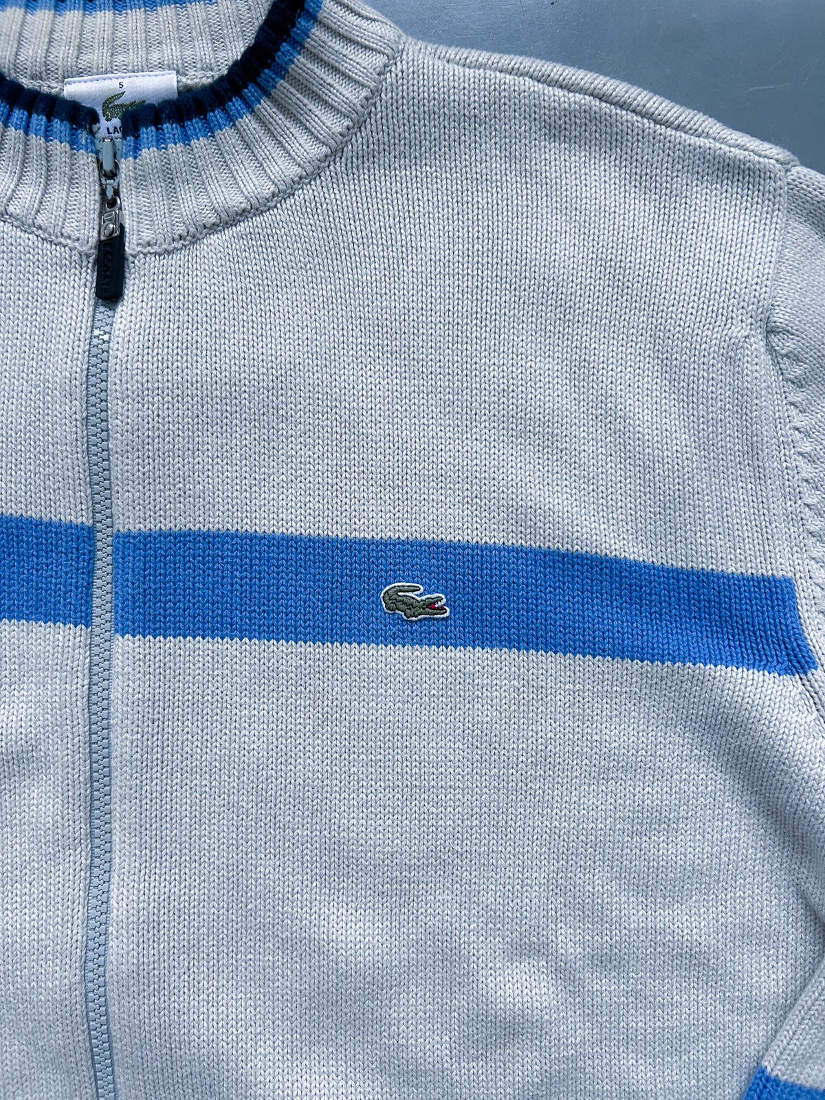 Lacoste Vintage Strickjacke | L