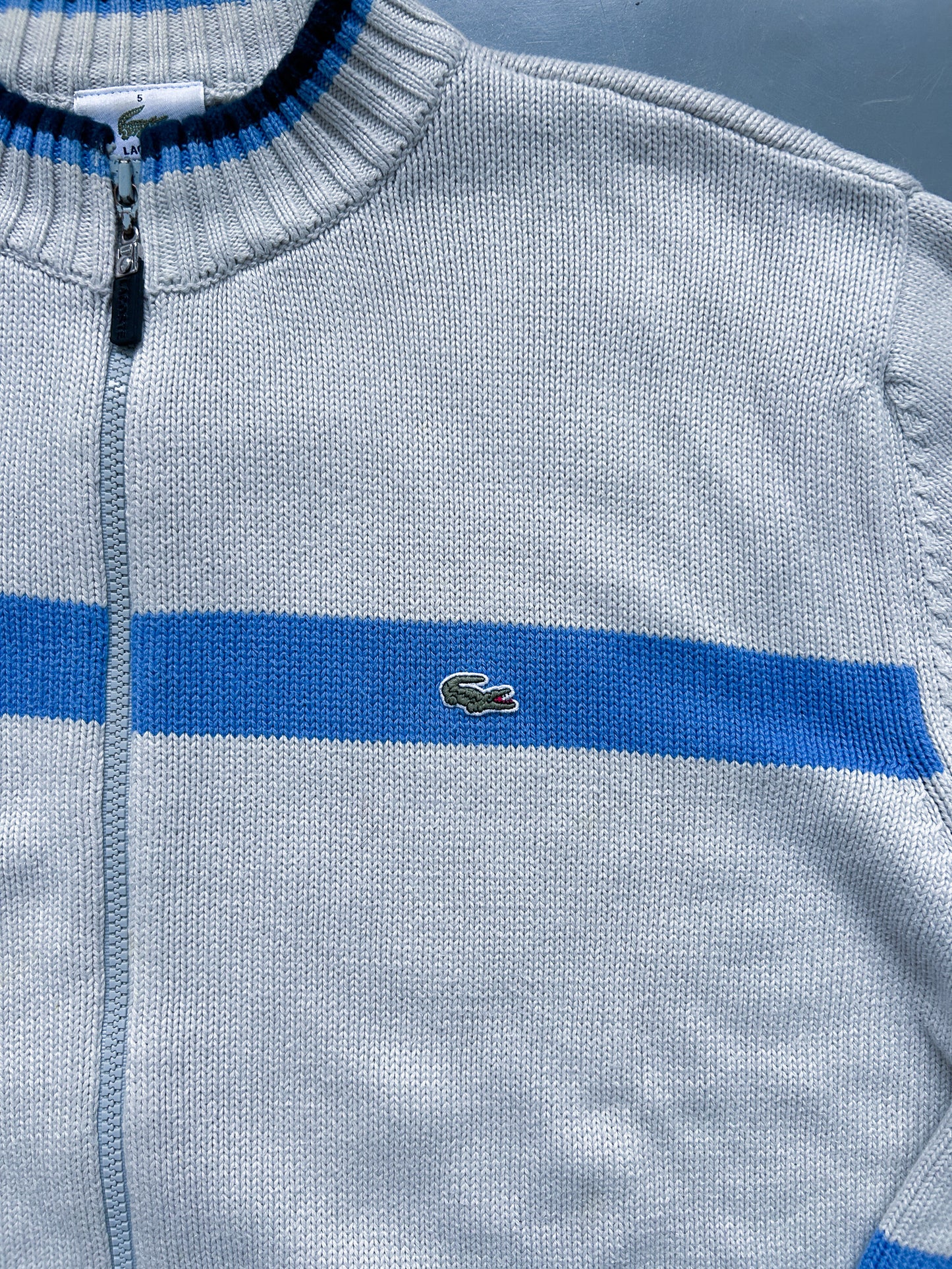 Lacoste Vintage Strickjacke | L