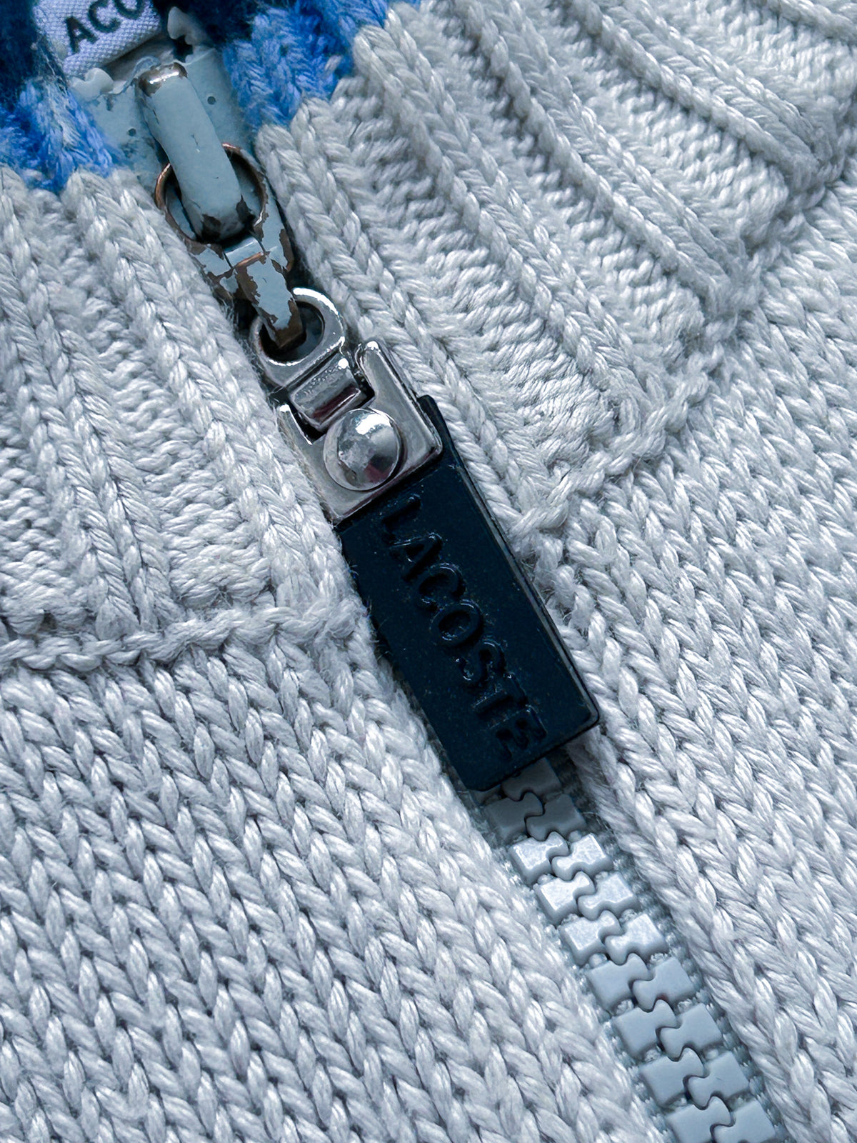 Lacoste Vintage Strickjacke | L