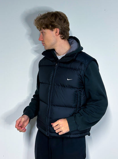 Nike Vintage Puffer Weste | M
