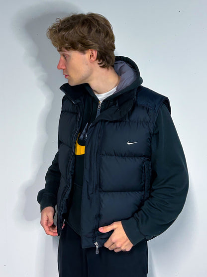 Nike Vintage Puffer Weste | M