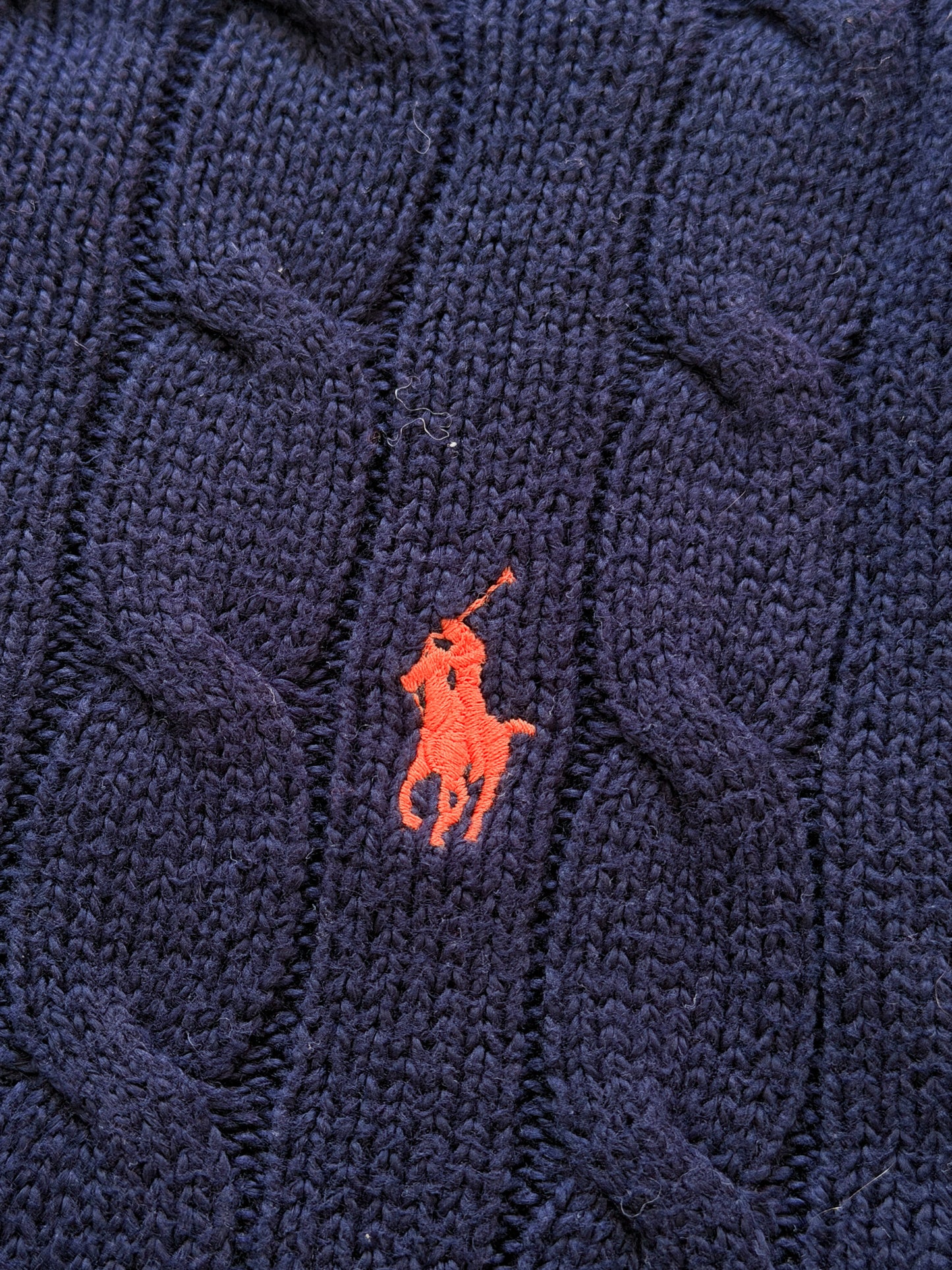Polo Ralph Lauren Vintage *Cable Knit* Pullover | S