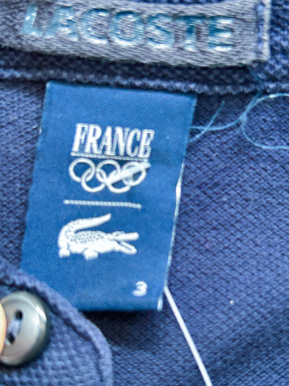 Lacoste x France Vintage Polo-Shirt | S