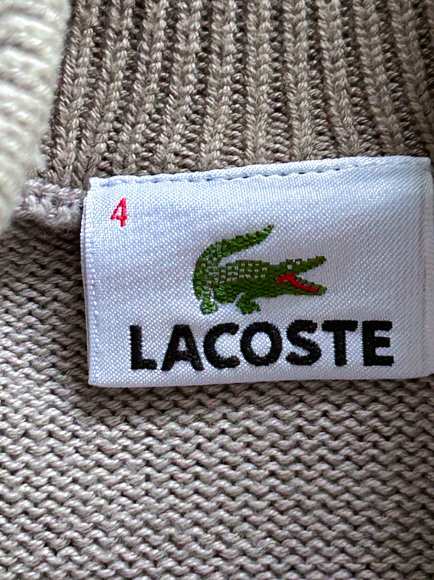 Lacoste Vintage Strickjacke | M