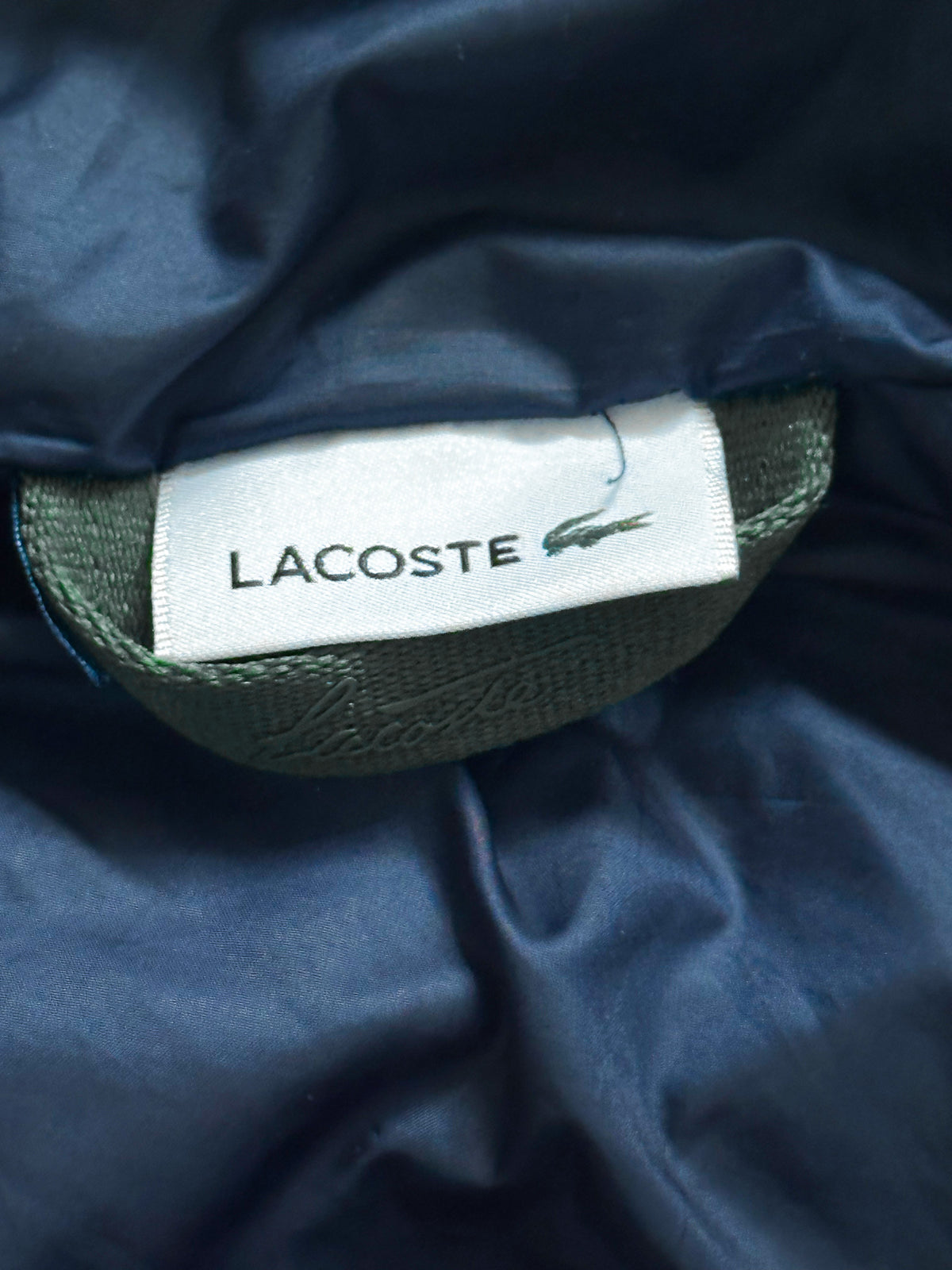 Lacoste Vintage Puffer / Winter Jacket | S