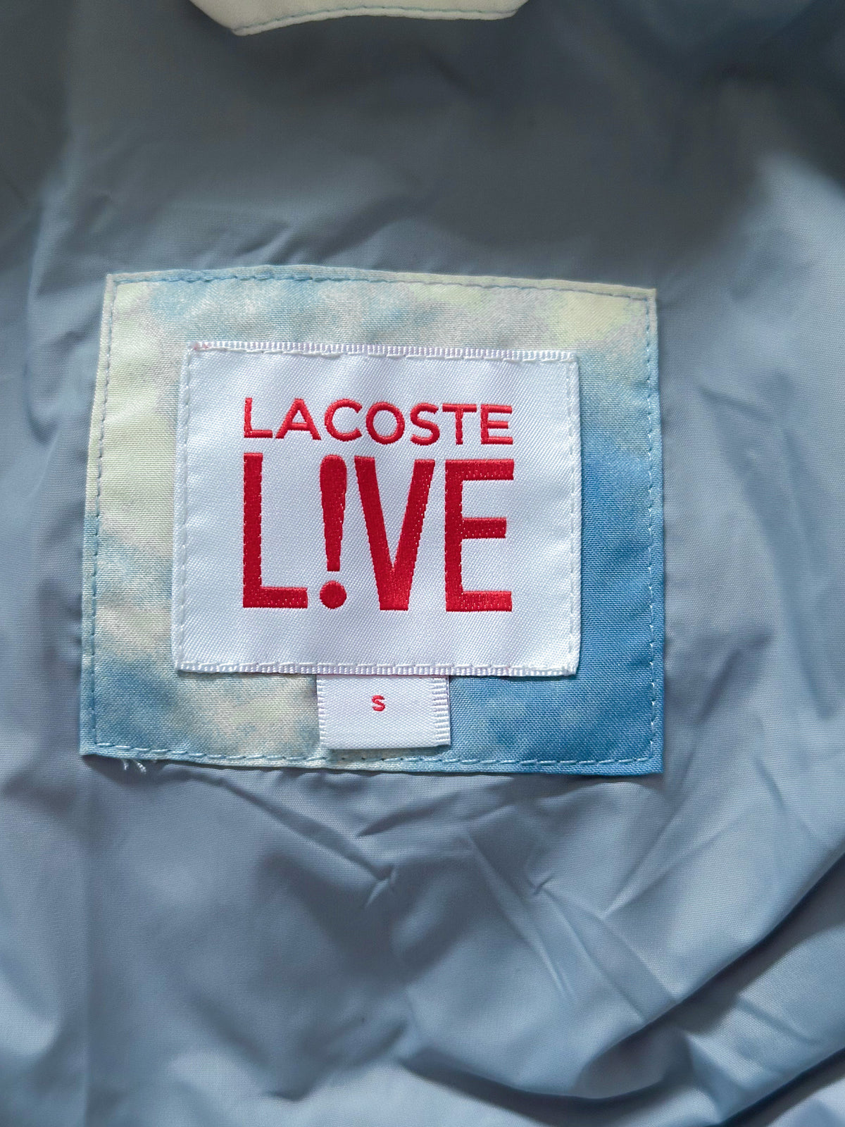 Lacoste Vintage Puffer / Winter Jacket | S