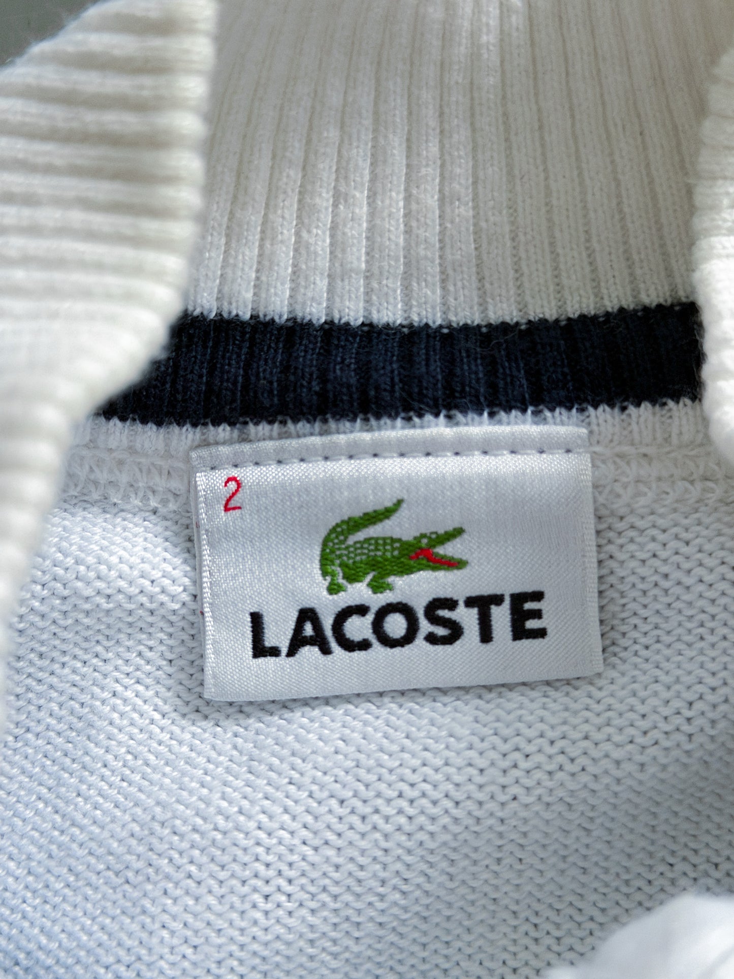 Lacoste Vintage Strickjacke | S