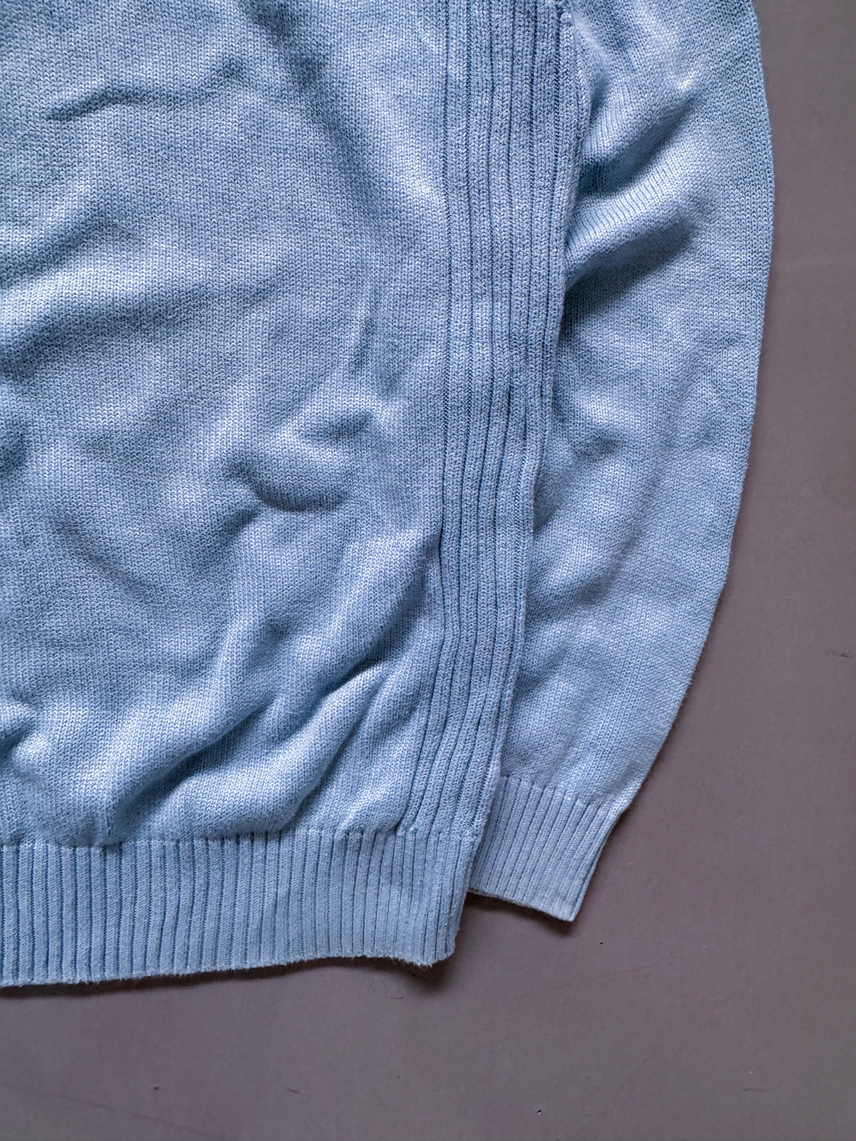 Lacoste Vintage *Babyblue* Zip-Pullover | M