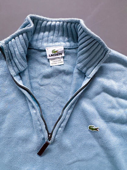 Lacoste Vintage *Babyblue* Zip-Pullover | M