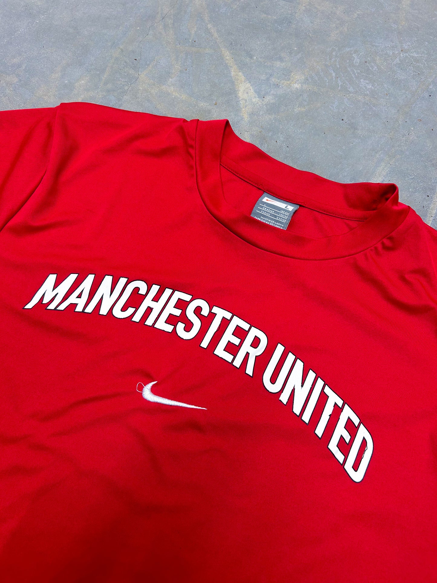 Vintage Nike x Manchester United Shirt | L