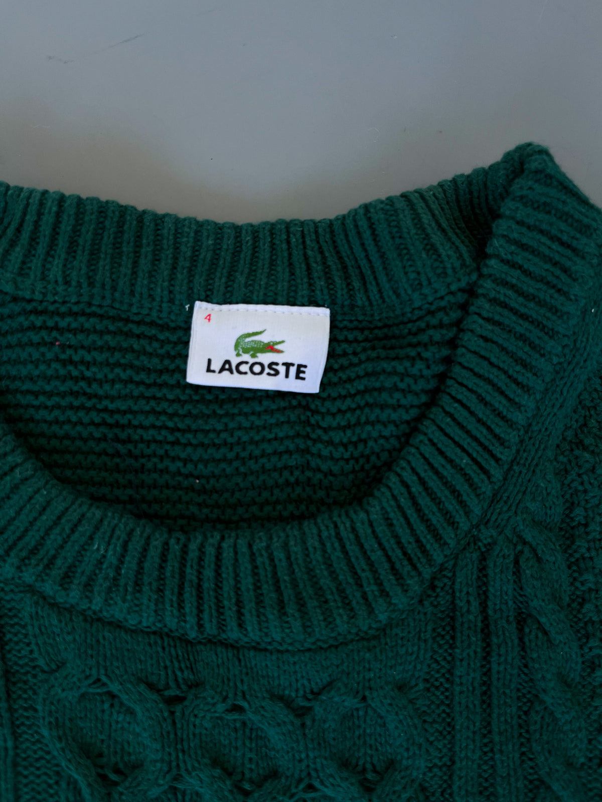 Lacoste Vintage Pullover | M