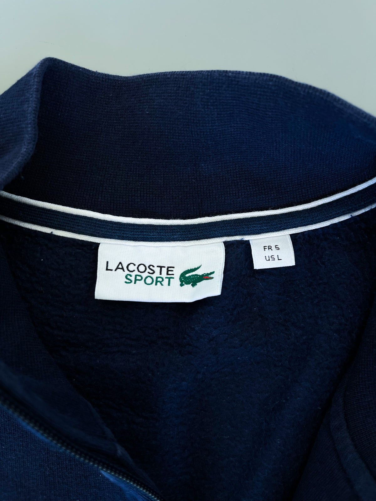 Lacoste Vintage Strickjacke | L
