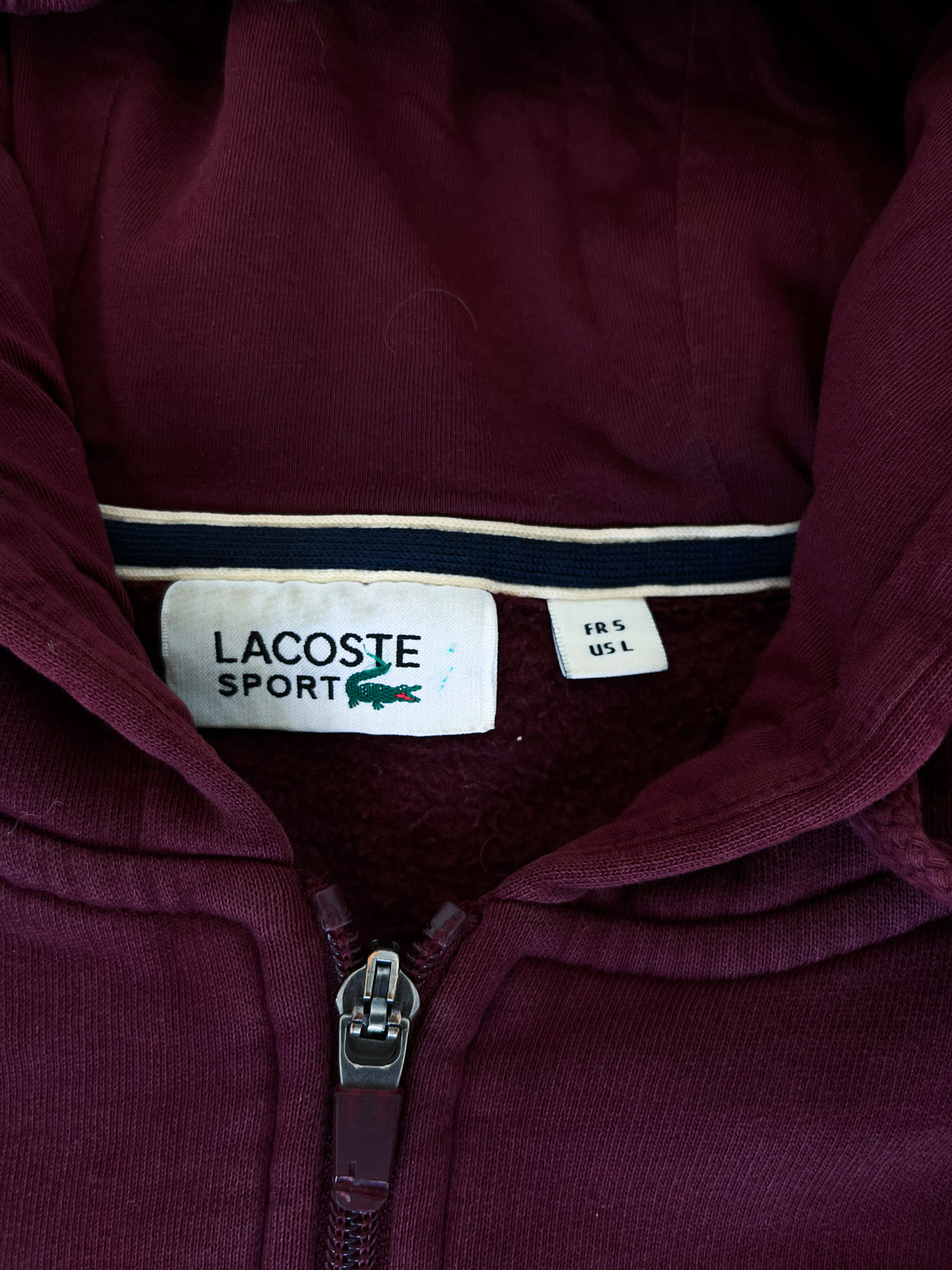Lacoste Vintage Strickjacke | L