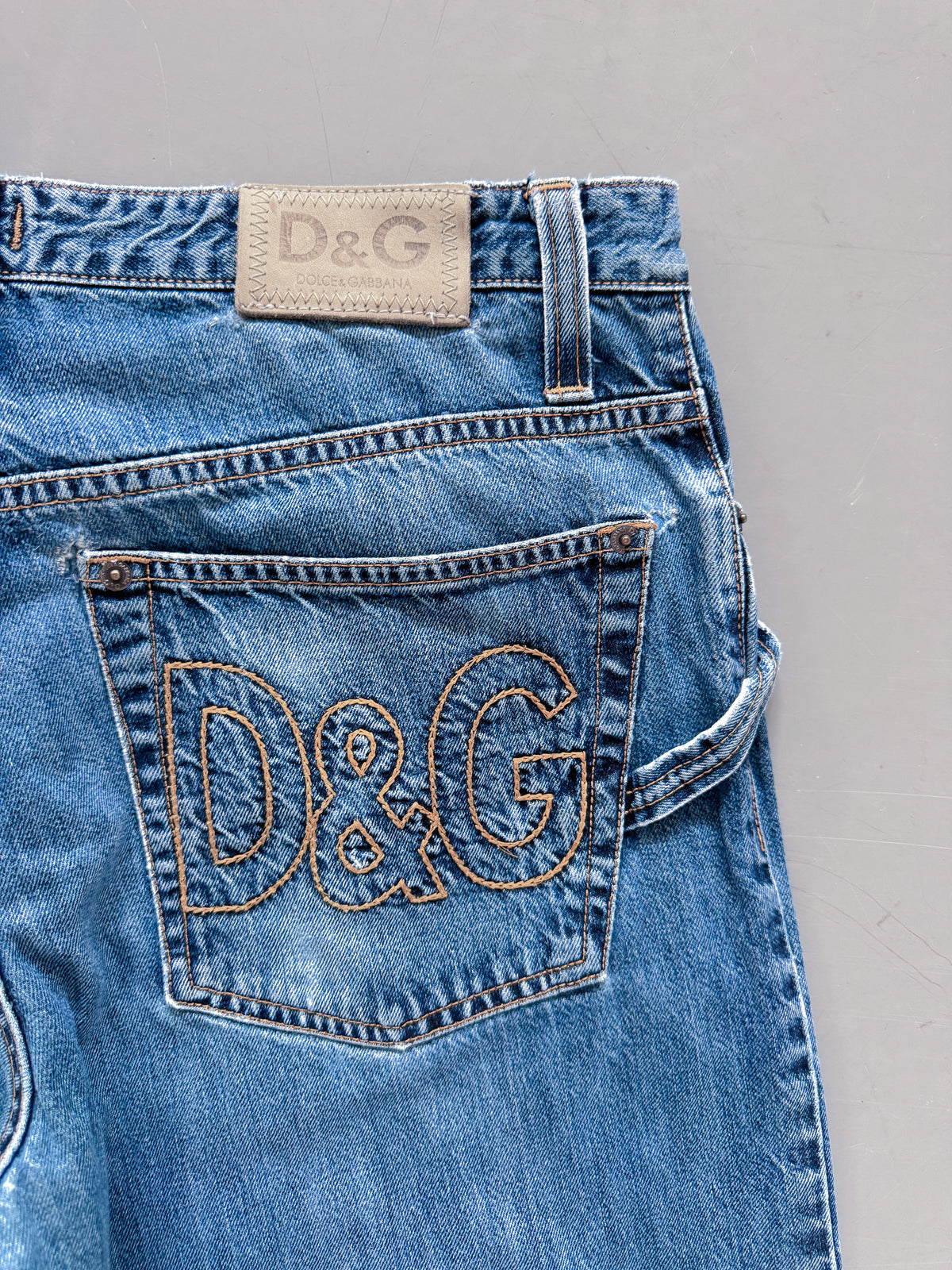 Dolce & Gabbana Vintage Y2k Staight-Fit Jeans | M
