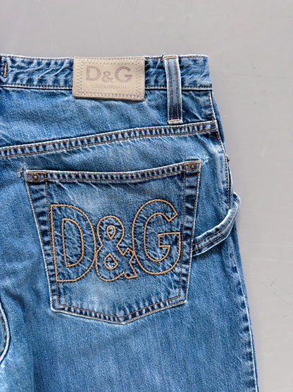 Dolce & Gabbana Vintage Y2k Staight-Fit Jeans | M