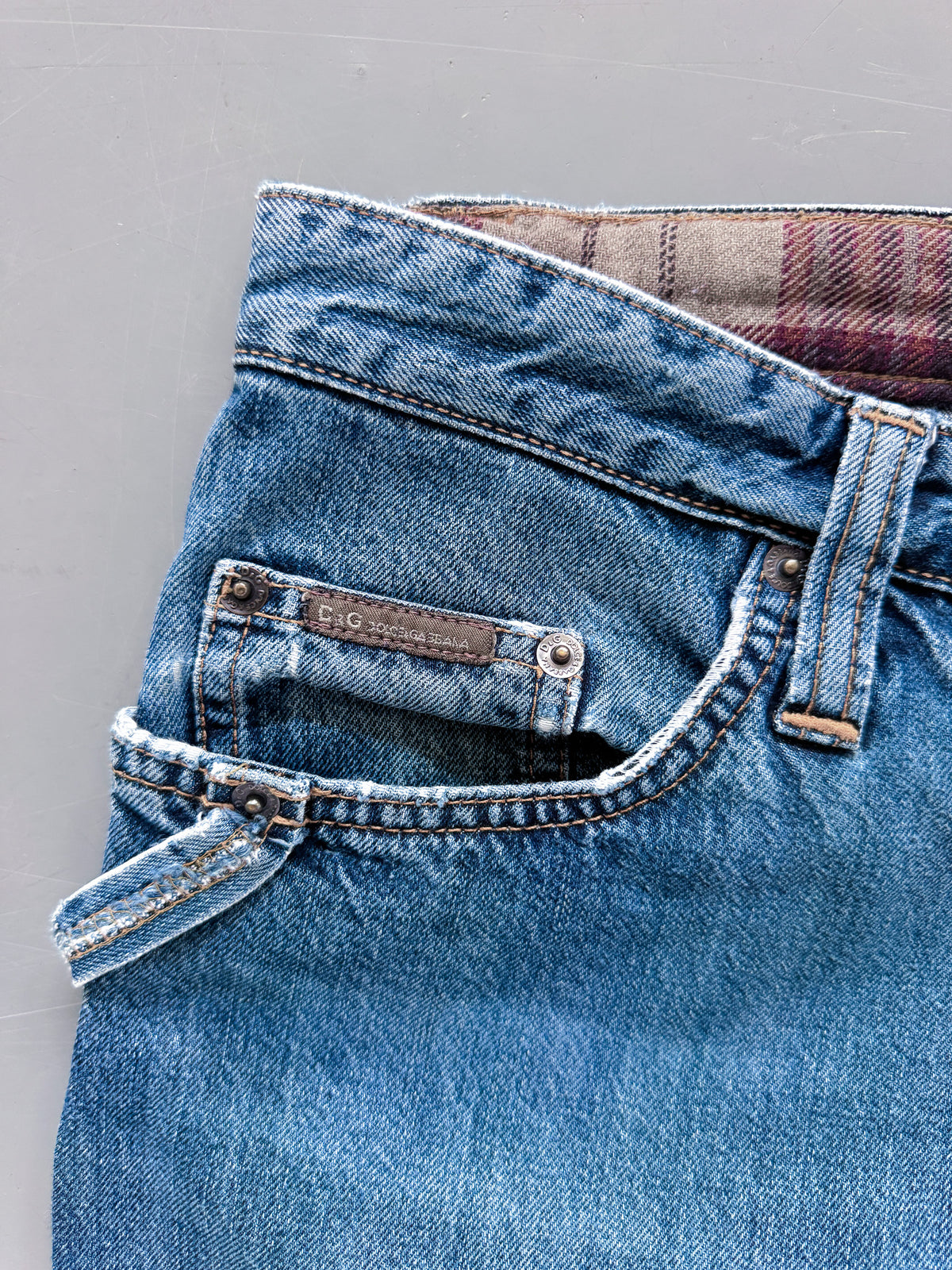 Dolce & Gabbana Vintage Y2k Staight-Fit Jeans | M