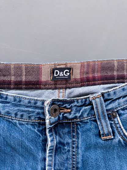 Dolce & Gabbana Vintage Y2k Staight-Fit Jeans | M