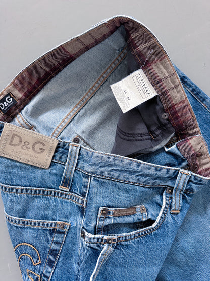 Dolce & Gabbana Vintage Y2k Staight-Fit Jeans | M