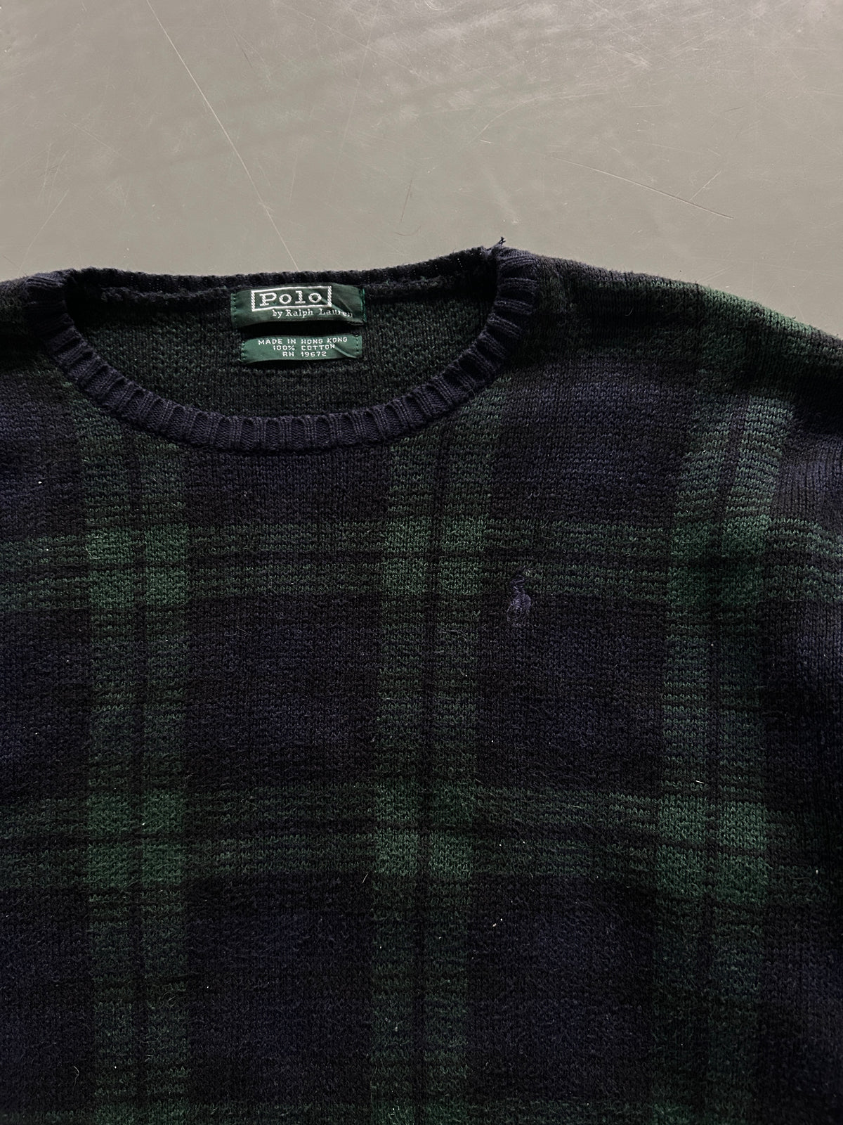 Polo Ralph Lauren Vintage *PLAID* Pullover | M
