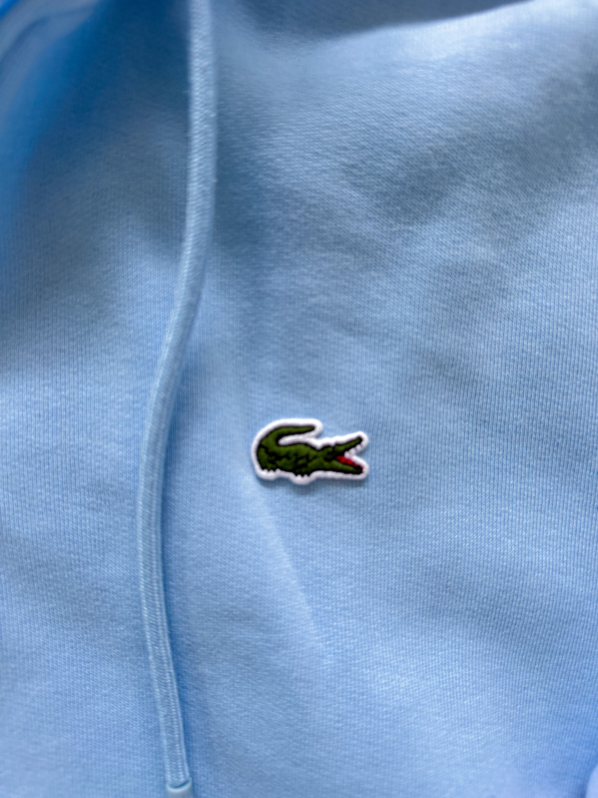 Lacoste Vintage *Babyblue* Sweatjacke | M