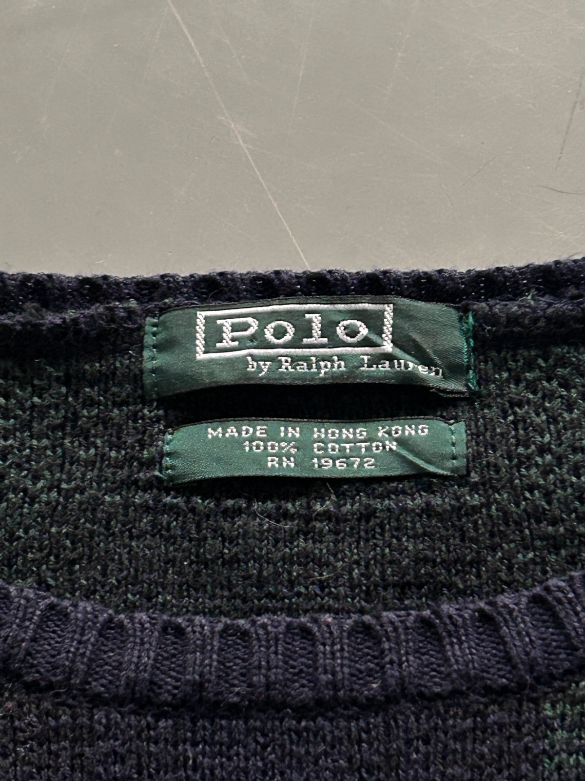 Polo Ralph Lauren Vintage *PLAID* Pullover | M